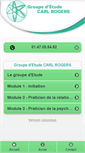 Mobile Screenshot of groupe-etude-carl-rogers.com